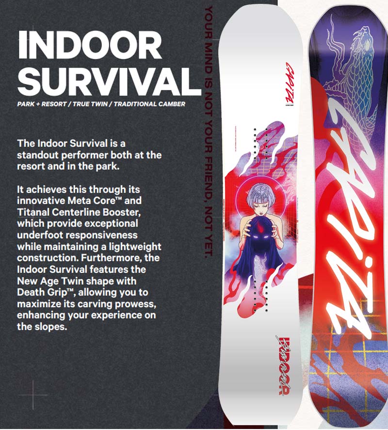 CAPiTA 24-25 CAPITA / キャピタ 訳あり品 INDOOR SURVIVAL インドア