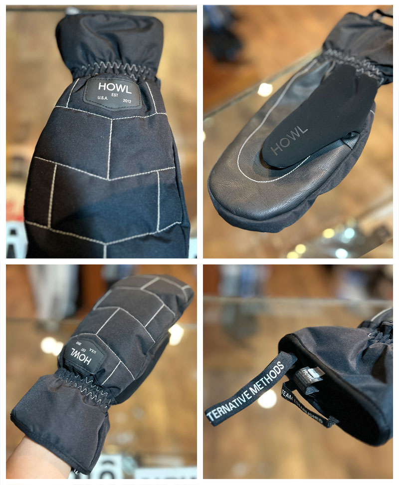 24-25 HOWL/ハウル DAILY mitt ミトングローブ 手袋 メンズ レディース