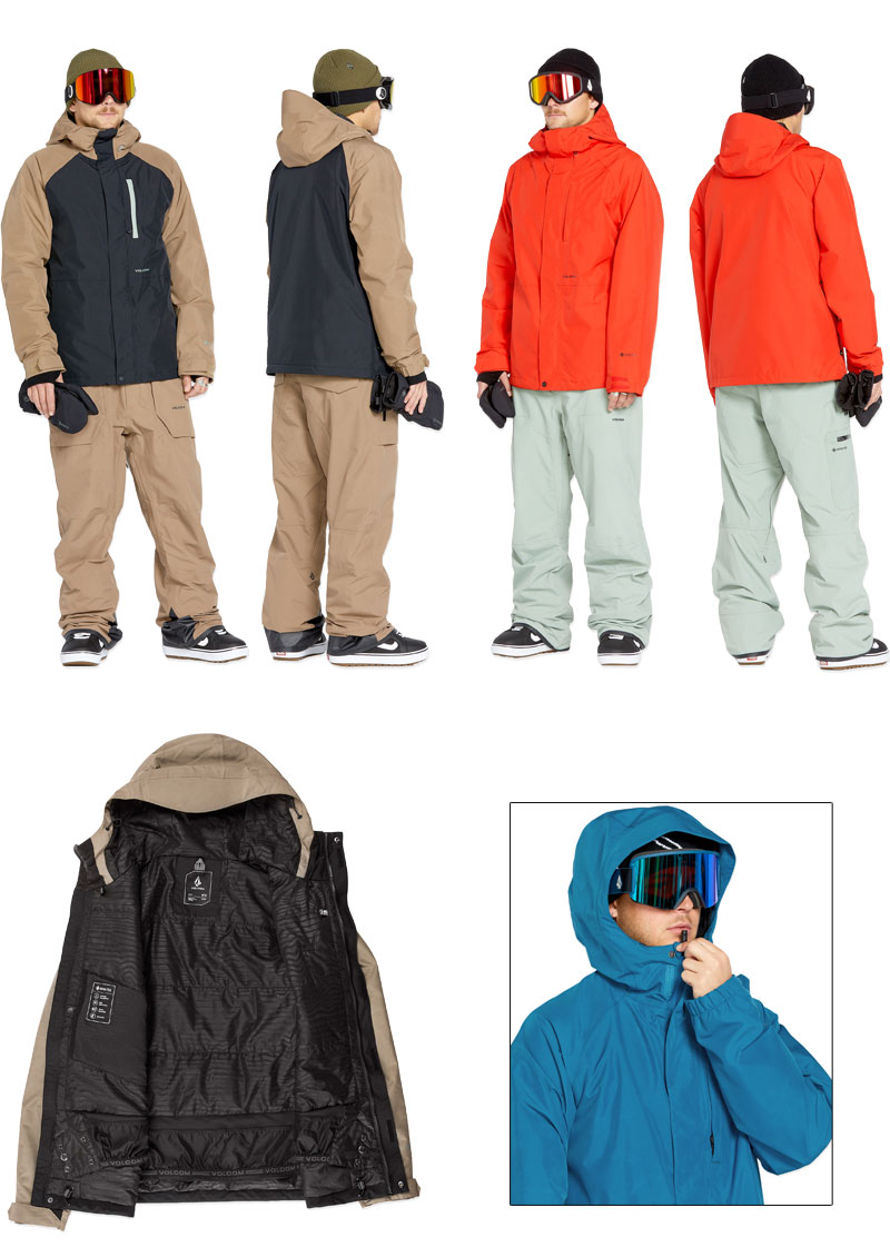 VOLCOM 24-25 VOLCOM/ボルコム DUA INS GORE-TEX jacket メンズ
