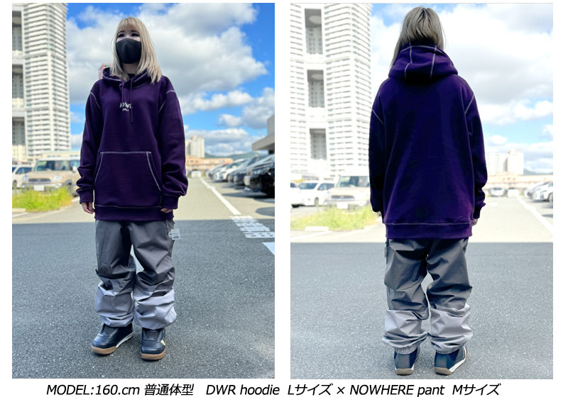 24-25 HOWL/ハウル DWR hoodie メンズ レディース セカンドレイヤー