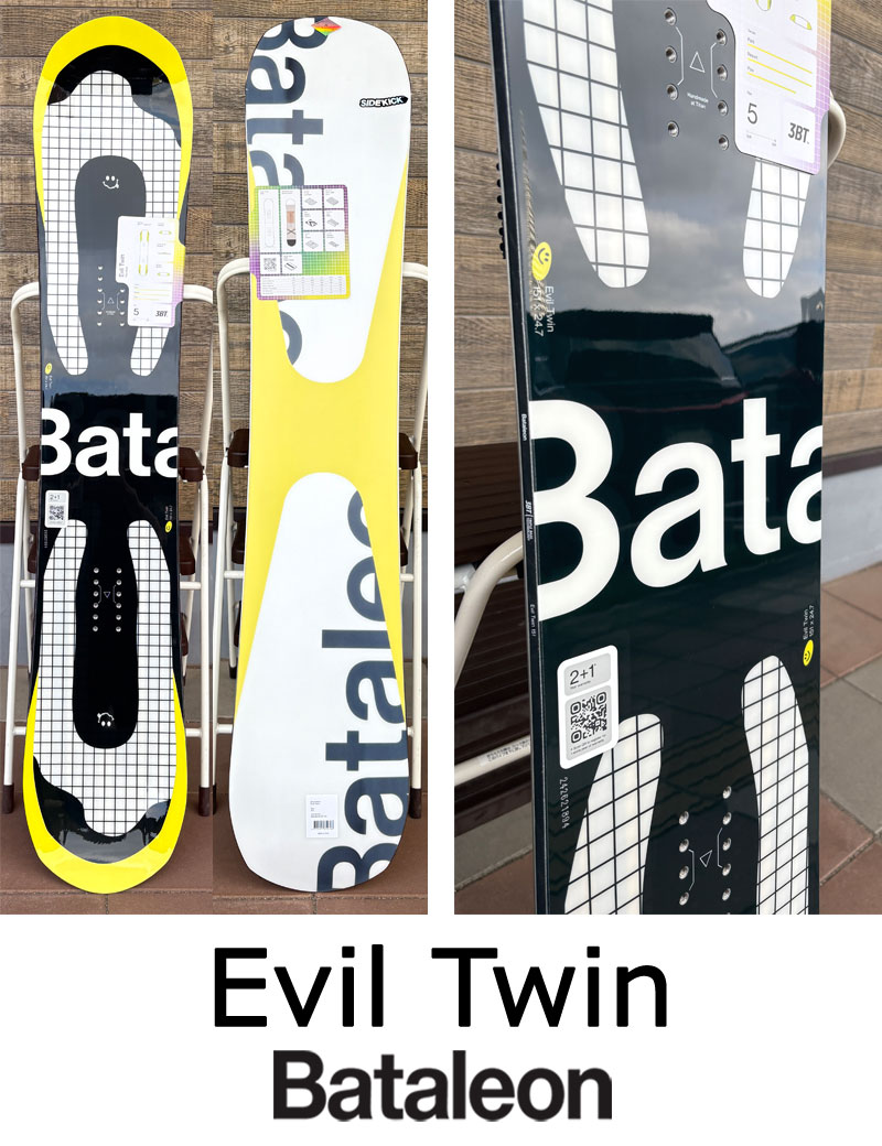 24-25 新品 BATALEON/バタレオン Evil Twin+ 156W 24-25 新品 BATALEON/バタレオン Evil Twin+ 156W Bataleon Evil Twin+