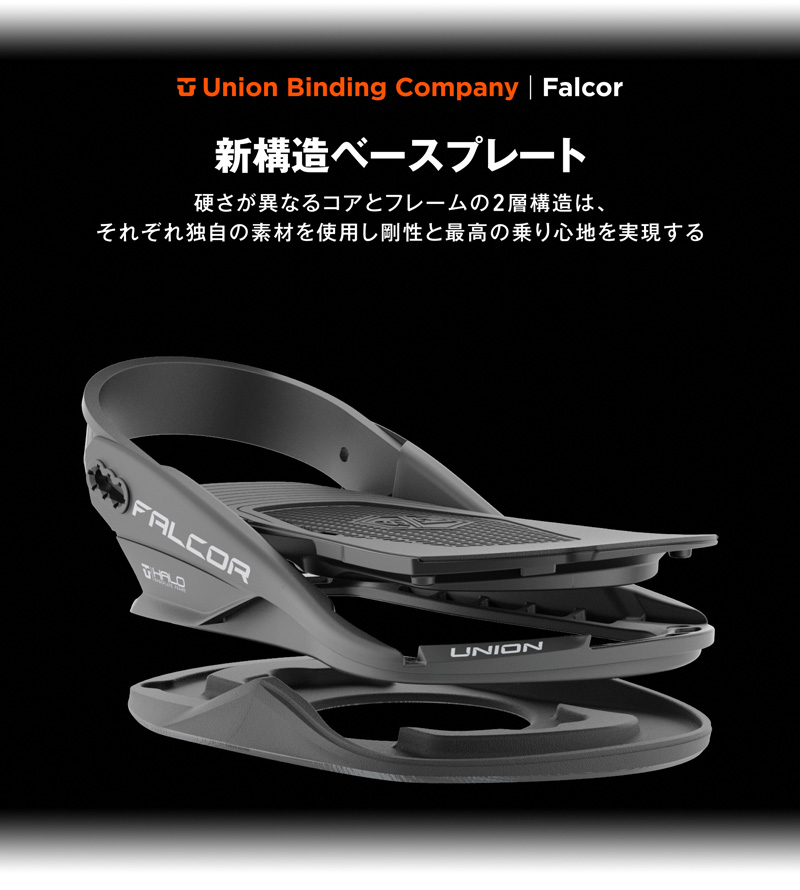 Falcor Men's Snowboard Binding 2025 | Union Binding Company