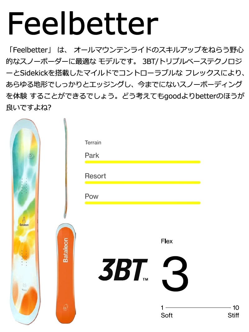 BATALEON 24-25 / バタレオン FEELBETTER フィールベター