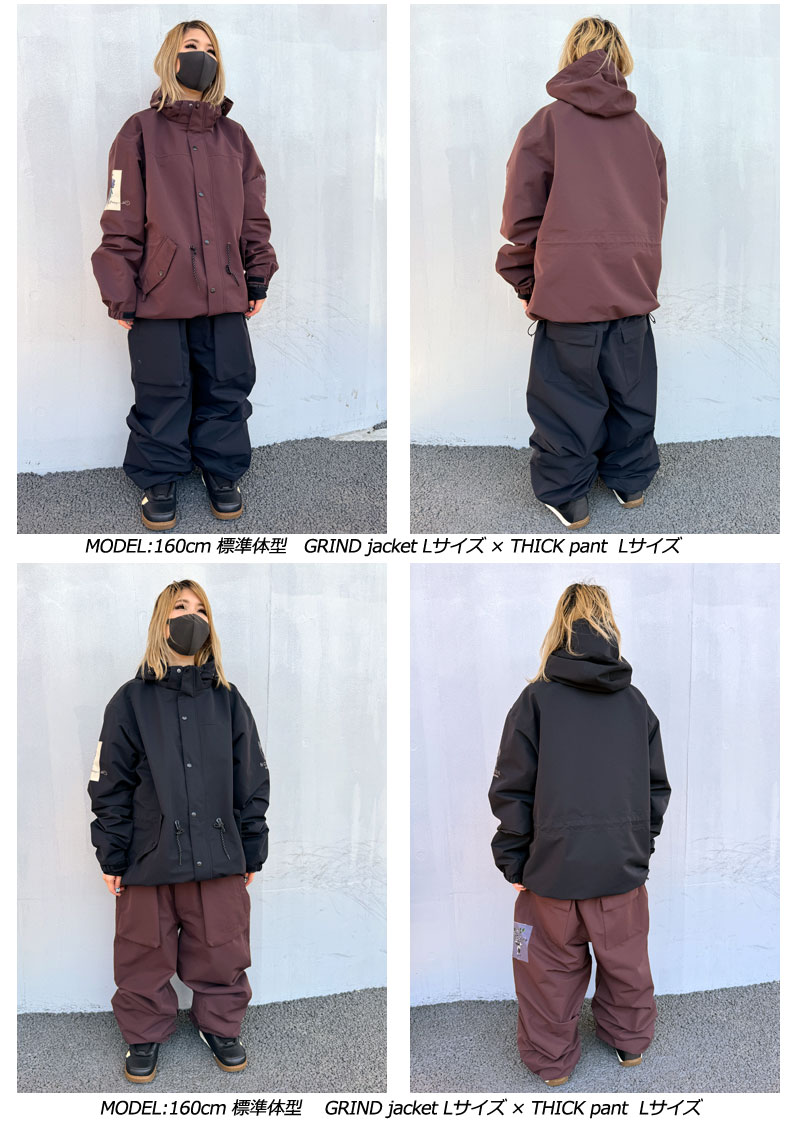 24-25 NOMADIK/ノマディック GRIND jacket メンズ レディース 防水ジャケット スノーボードウェア スノーウェアー 2025  : 16-hlbk : BREAKOUT - 通販 - Yahoo!ショッピング