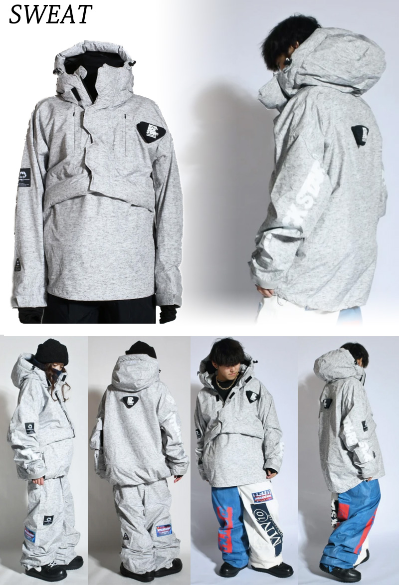 24-25 MOUNTAIN ROCK STAR/マウンテンロックスター HARUMAKI 2 PULLOVER jacket メンズ レディース 防水 ジャケット MRS スノーボードウェア スノーウェアー 2025 : 16-cind : BREAKOUT - 通販 - Yahoo!ショッピング