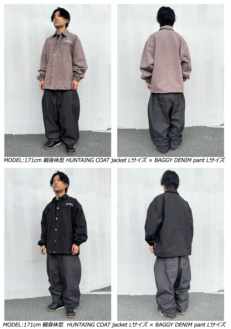 24-25 REPUBLIC & CO/リパブリック HUNTAING COAT jacket メンズ