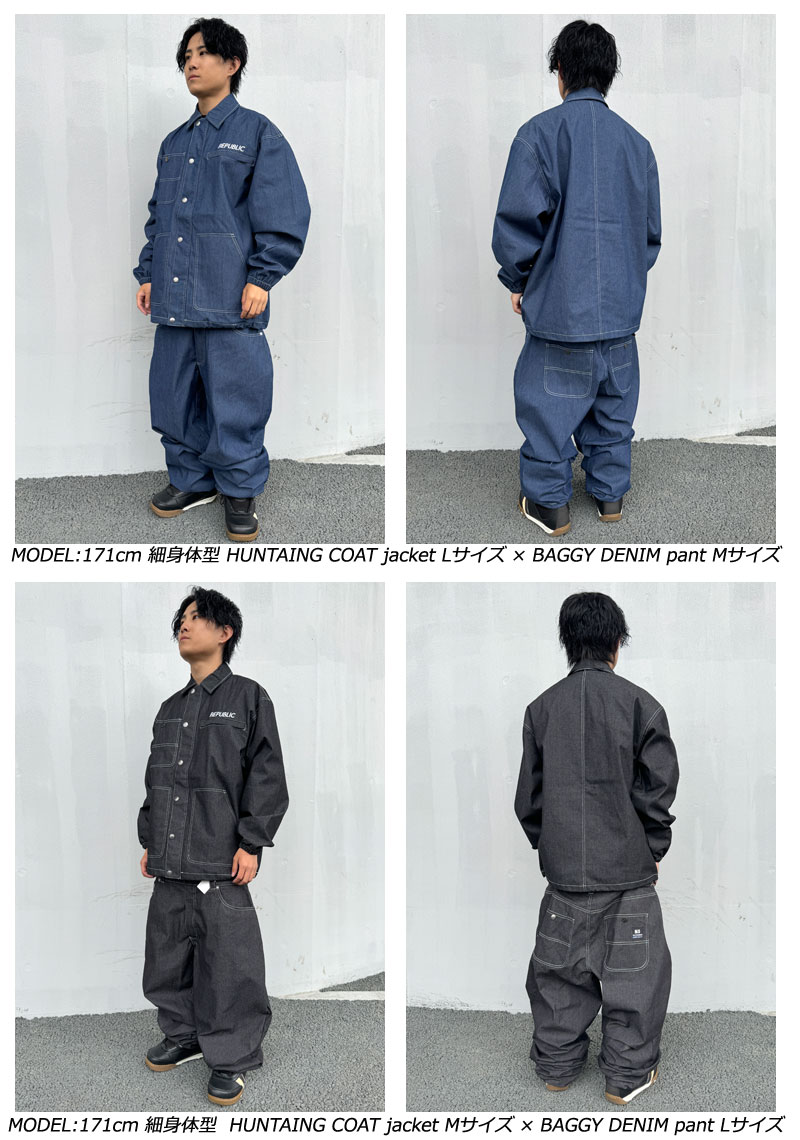 24-25 REPUBLIC & CO/リパブリック HUNTAING COAT jacket メンズ