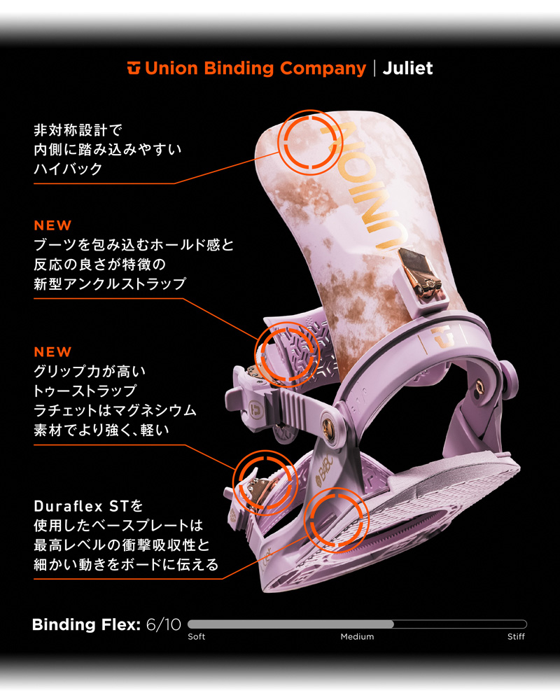 UNION BINDING 24-25 UNION/ユニオン JULIET ジュリエット