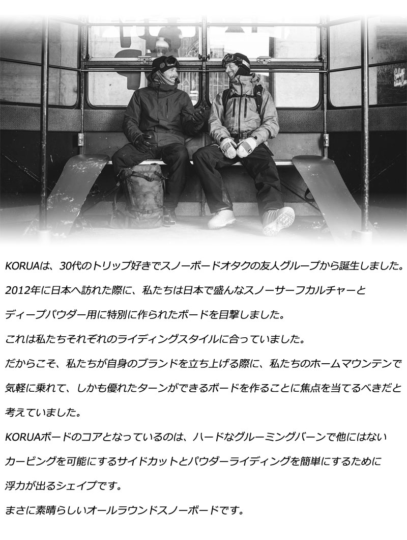 KORUA shapes/コルアシェイプス CAFE RACER カフェレーサー メンズ