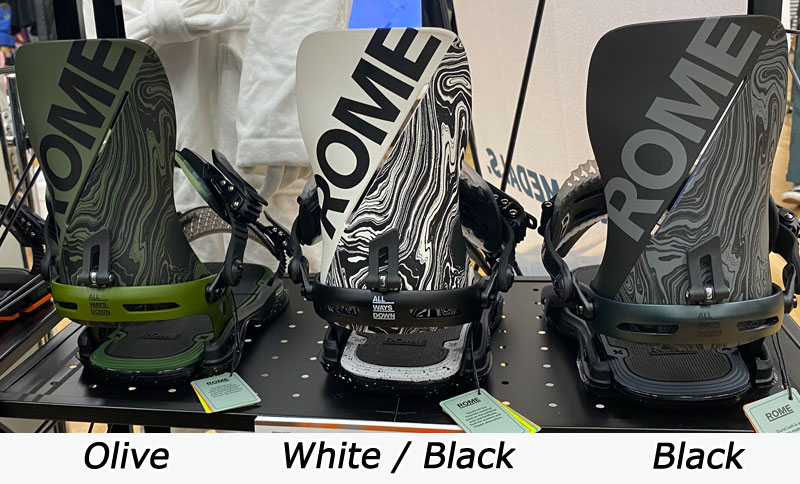 24-25モデル . ROME SDS .『 KATANA 』. Black . ローム エスディーエス . カタナ . ブラック . パウダー .  バックカントリー . カービング . パーク . フリーラン . グラトリ . スノーボード . バインディング . ビンディング | select  snowboard