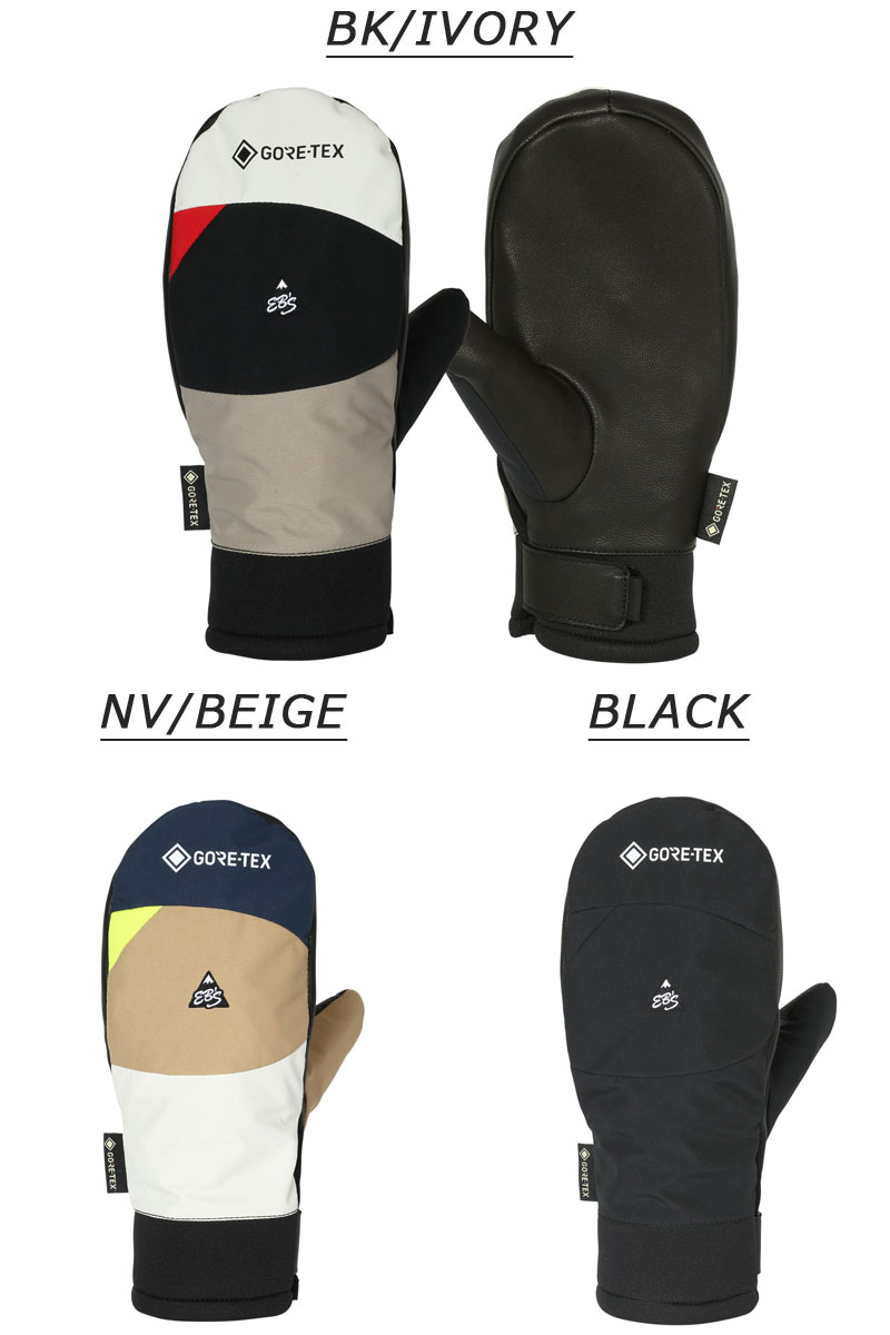 24-25 eb's / エビス LIGHT MITT ミトングローブ GORE-TEX 手袋 メンズ