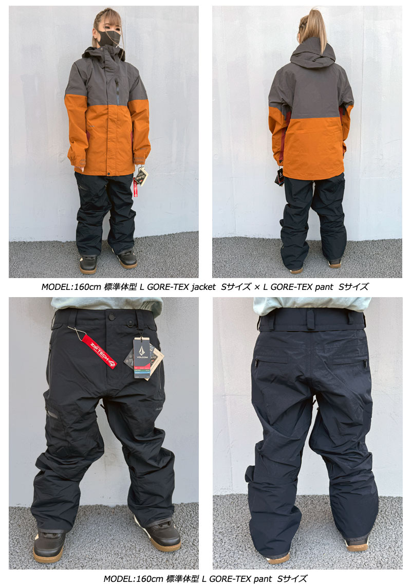 スノーウェア VOLCOM L GORE-TEX Pants エルゴアパンツ VOLCOM 24-25 VOLCOM/ボルコム L GORE-TEX pant 着用説明動画