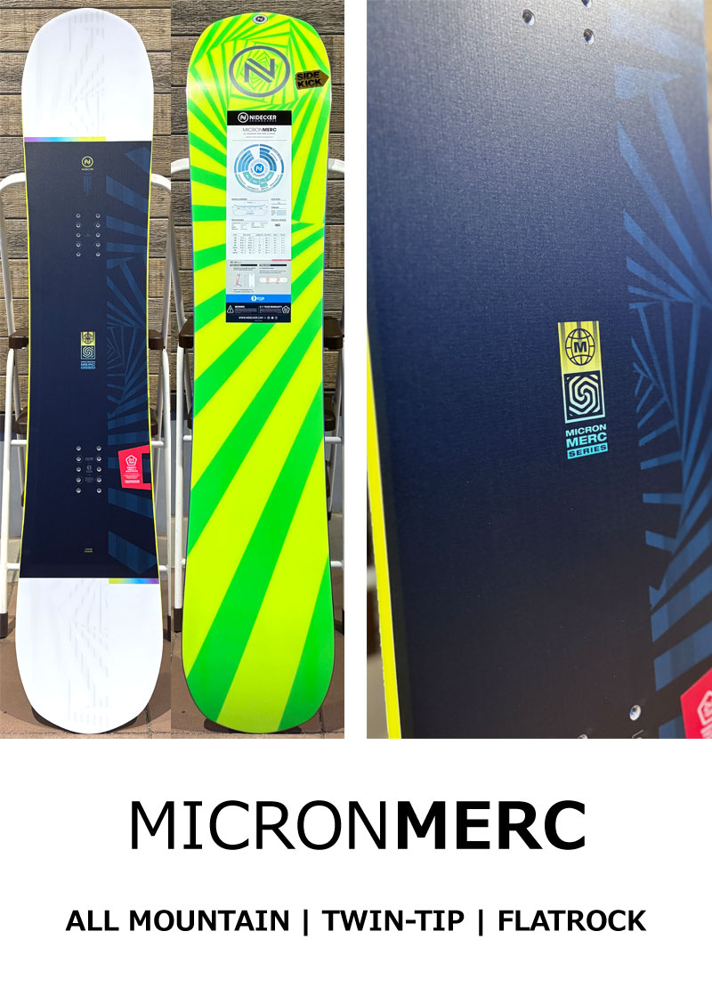 NIDECKER MERC SERIES スノーボード 149cm NIDECKER ナイデッカー スノーボード 板 メンズ Merc ムラサキスポーツ