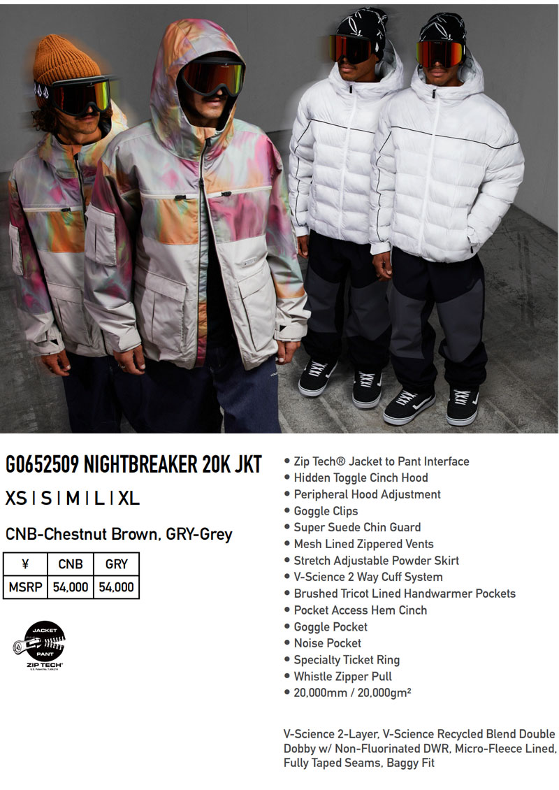 ⭐︎極美品 ボルコム スノボーウェアセット 楽天市場】24-25 VOLCOM/ボルコム NIGHTBREAKER 20K jacket