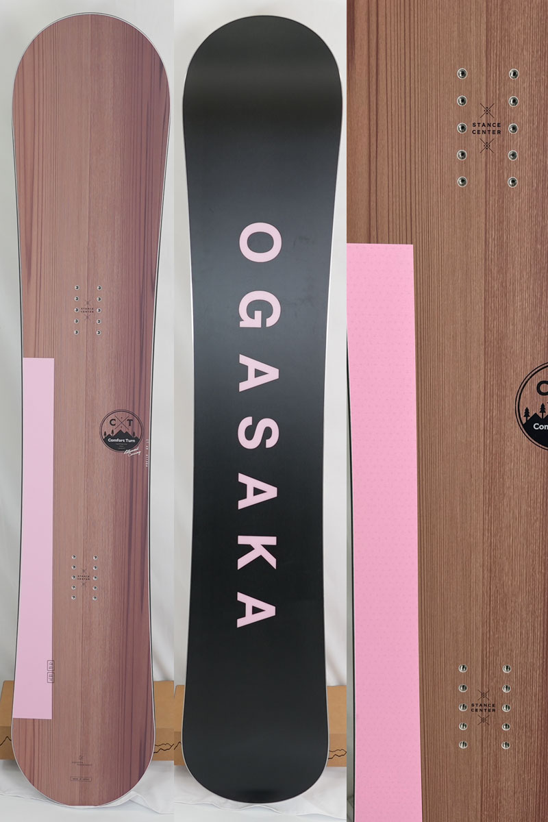 24-25 OGASAKA/オガサカ CT シーティー メンズ レディース カービング 国産 スノーボード 板 2025 予約商品
