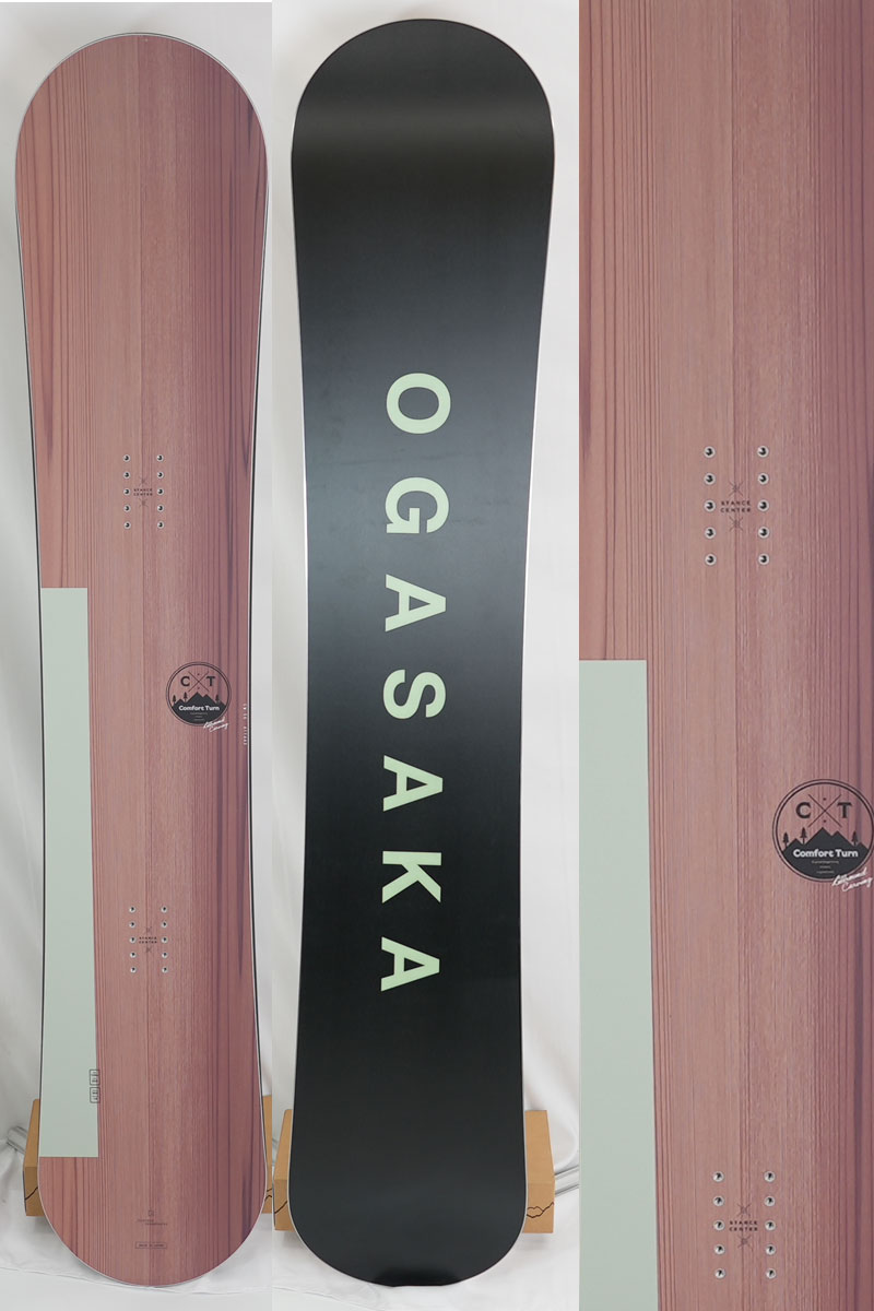 24-25 OGASAKA/オガサカ CTW シーティーワイド メンズ レディース カービング 国産 スノーボード 板 2025 予約商品
