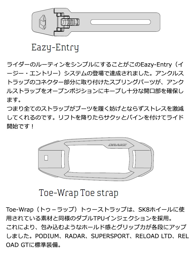 24/25 DRAKE RADAR ドレイク レーダー DRAKE（ドレイク） 24-25 DRAKE / ドレイク RADAR レーダー メンズ