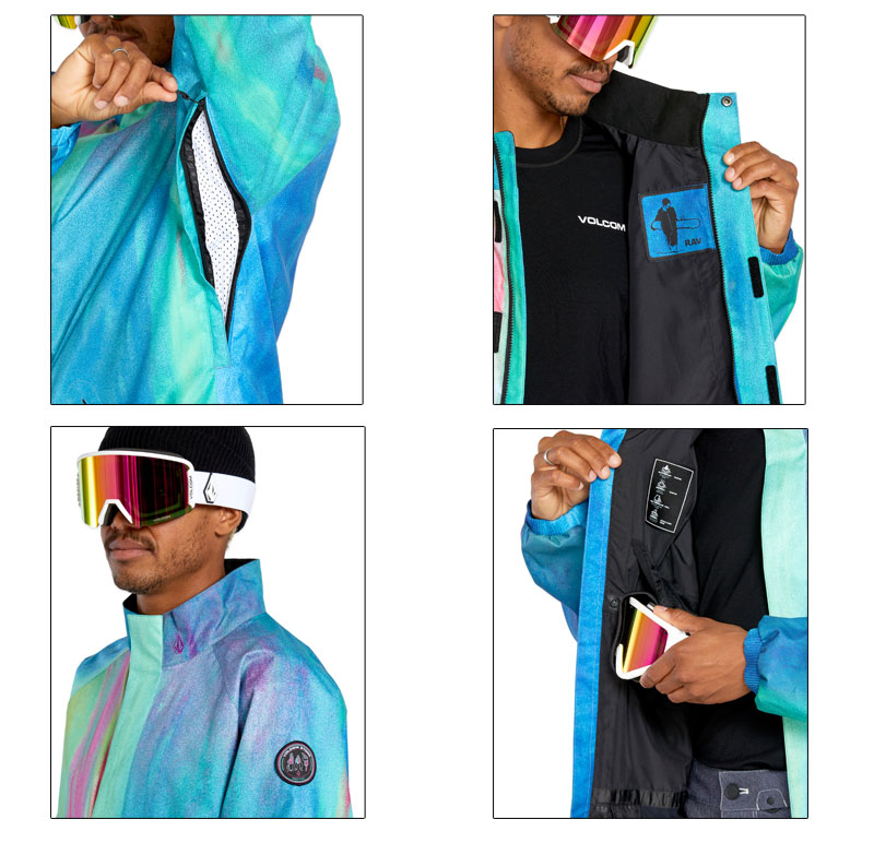 VOLCOM 24-25 VOLCOM/ボルコム RAVRAAH jacket メンズ