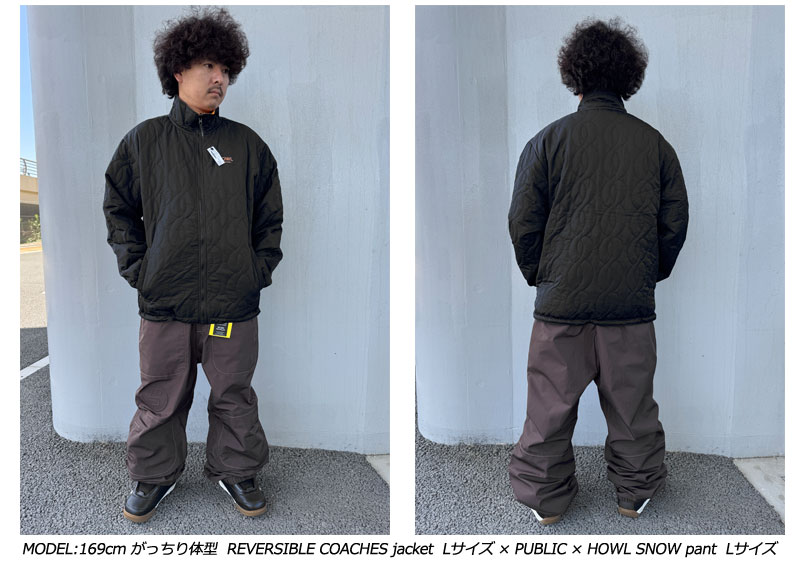 24-25 HOWL/ハウル REVERSIBLE COACHES jacket メンズ レディース
