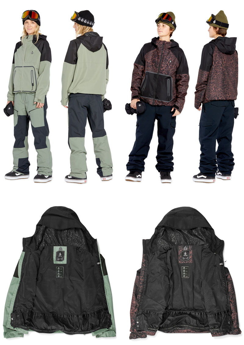 VOLCOM スノボー ウエア レディース バートン VOLCOM（ボルコム） 24-25 VOLCOM/ボルコム REVNA 20K SHELL jacket
