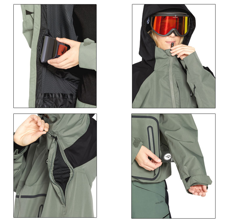 VOLCOM（ボルコム） 24-25 VOLCOM/ボルコム REVNA 20K SHELL jacket