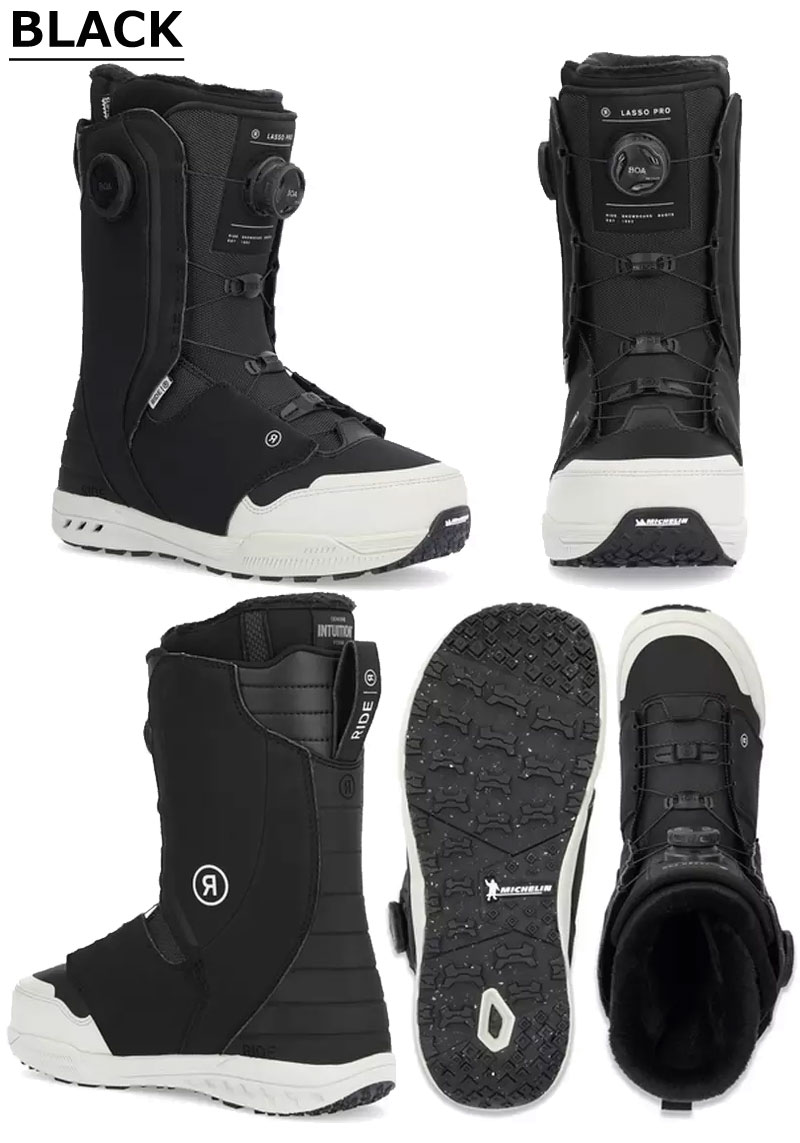 RIDE （ライド）LASSO BOA スノーボードブーツ　23-24 RIDE SNOWBOARD 2024-2025 『 LASSO 』 ライド ラッソ ブーツ