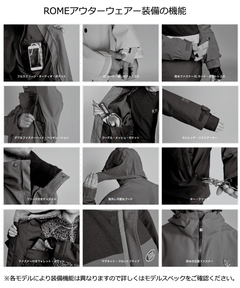 ROME SDS 24-25 ROME/ローム NEWOLD jacket メンズ レディース ROME SDS 24-25 ROME/ローム NEWOLD jacket メンズ レディース