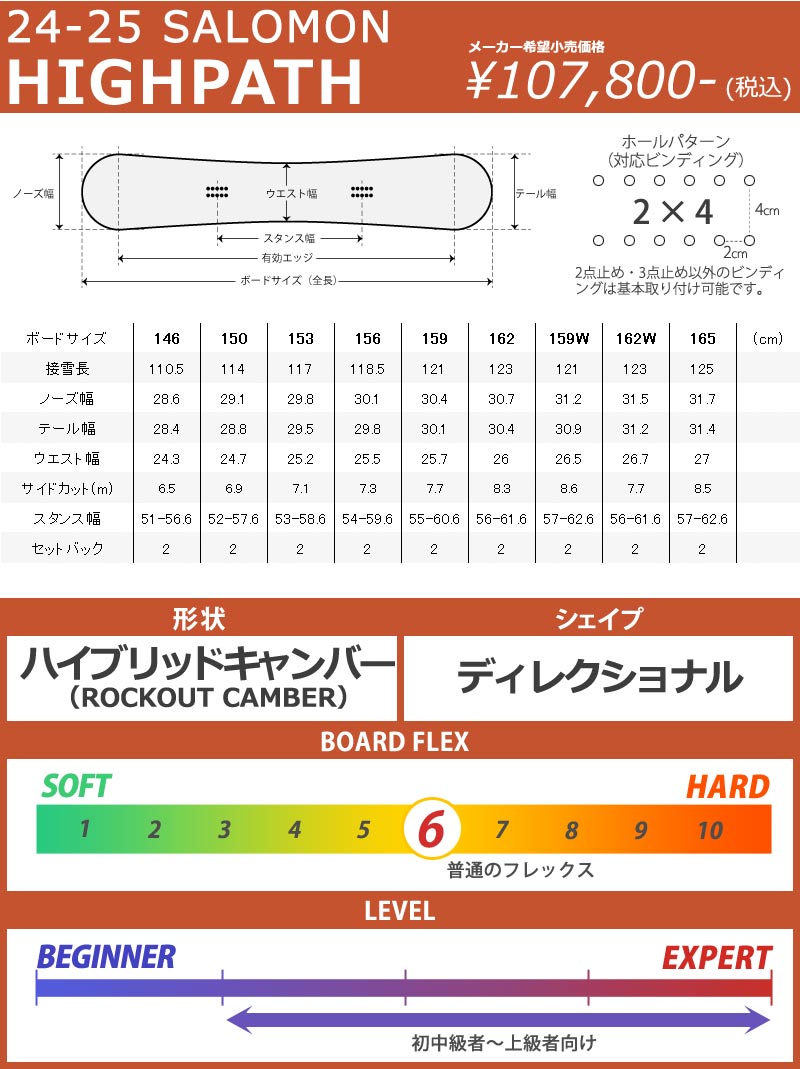 SALOMON（サロモン） 24-25 SALOMON / サロモン HIGHPATH ハイパス