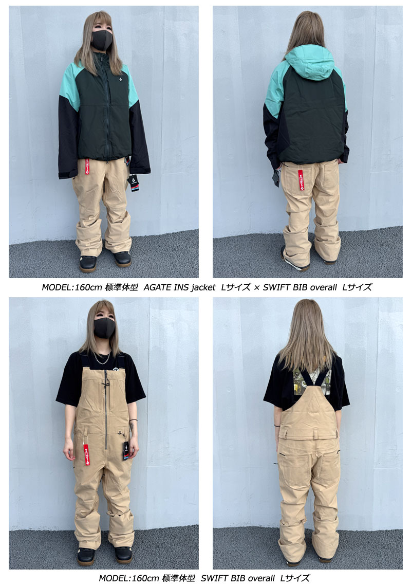 ボルコム　VOLCOM ビブパンツ　レディース　M 1510020030012_3.jpg