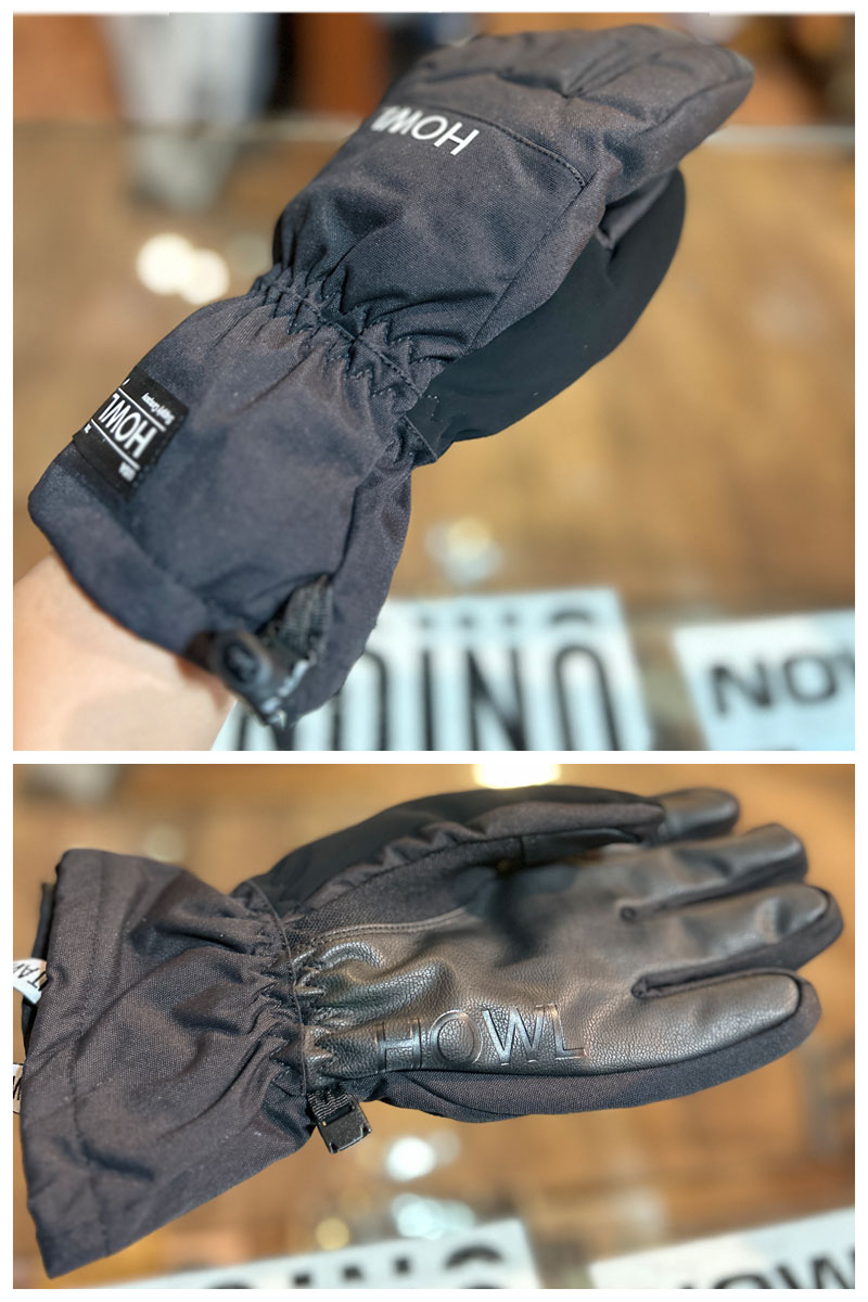 HOWL ハウル グローブ 手袋 メンズ レディース ユニセックス 24-25 24-25 HOWL/ハウル TEAM glove グローブ 手袋 メンズ レディース