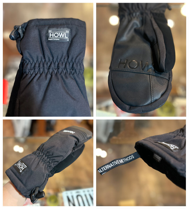 24-25 HOWL/ハウル TEAM mitt ミトングローブ 手袋 メンズ レディース