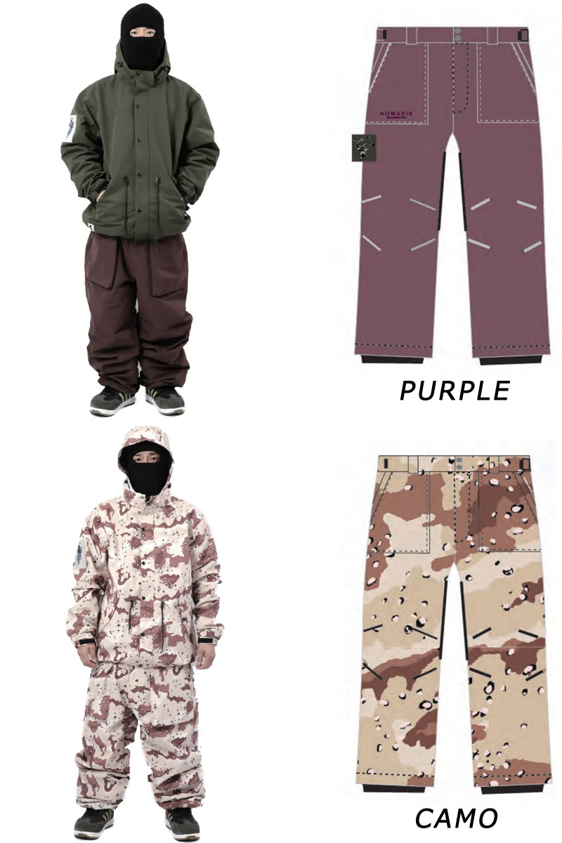 NOMADIK 24-25 NOMADIK/ノマディック THICK pant メンズ