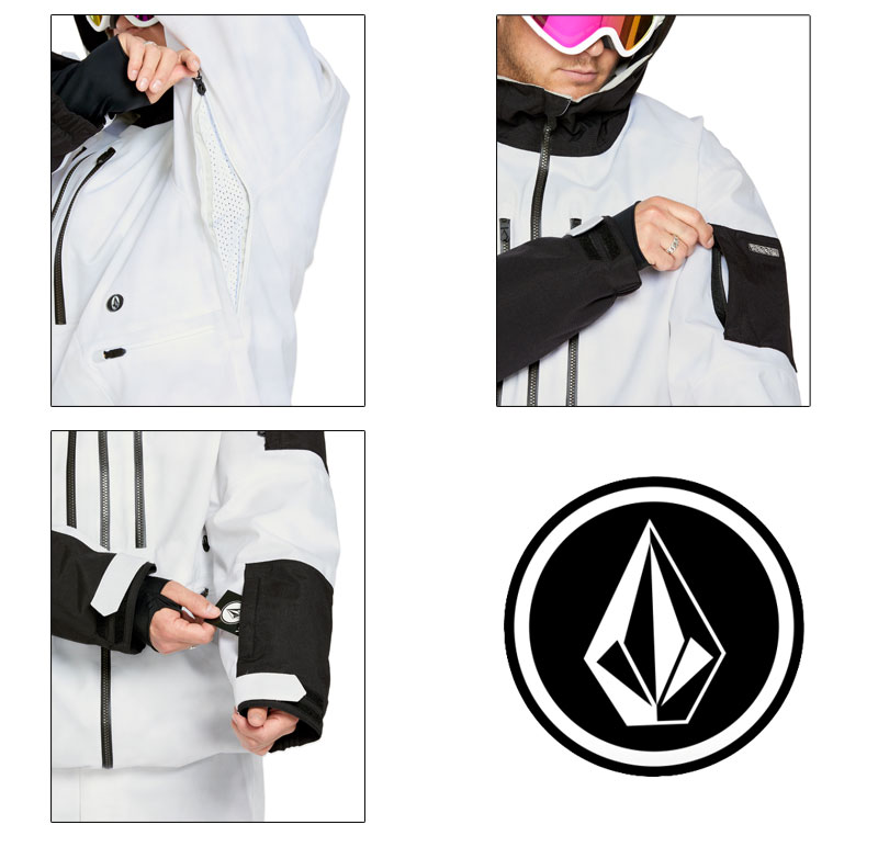 ボルコム メンズ ジャケットVolcom V.CO WFO Jacket V.Co Wfo Jacket - White Camo - Men - Volcom UK - 2 Years