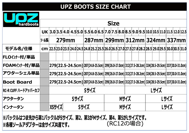 24-25 UPZ / ユーピーゼット AT8 FLOインナー メンズ レディース