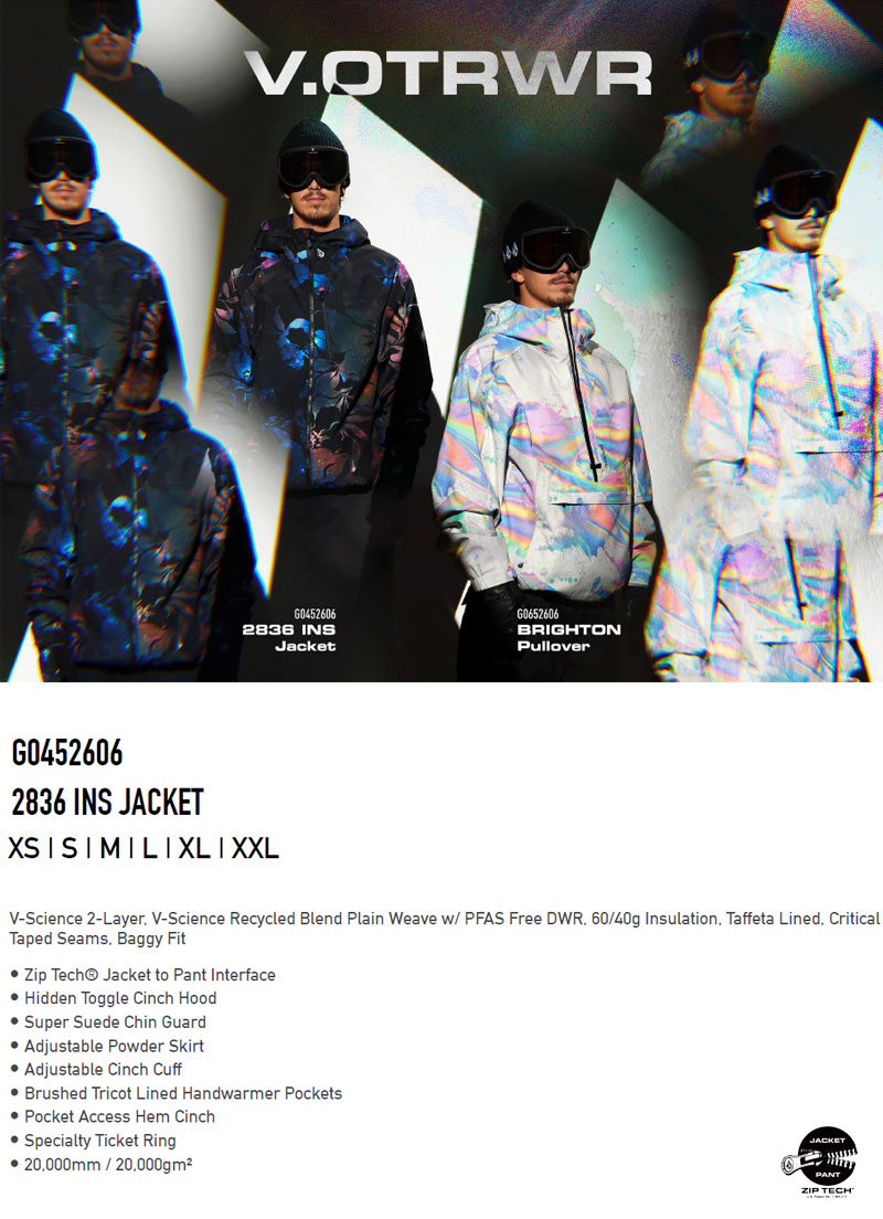 VOLCOM（ボルコム） 25-26 VOLCOM/ボルコム 2836 INS jacket メンズ