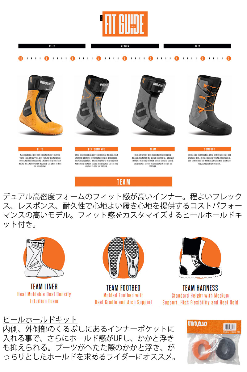thirtytwo（サーティーツー） 25-26 THIRTYTWO/サーティーツー LASHED