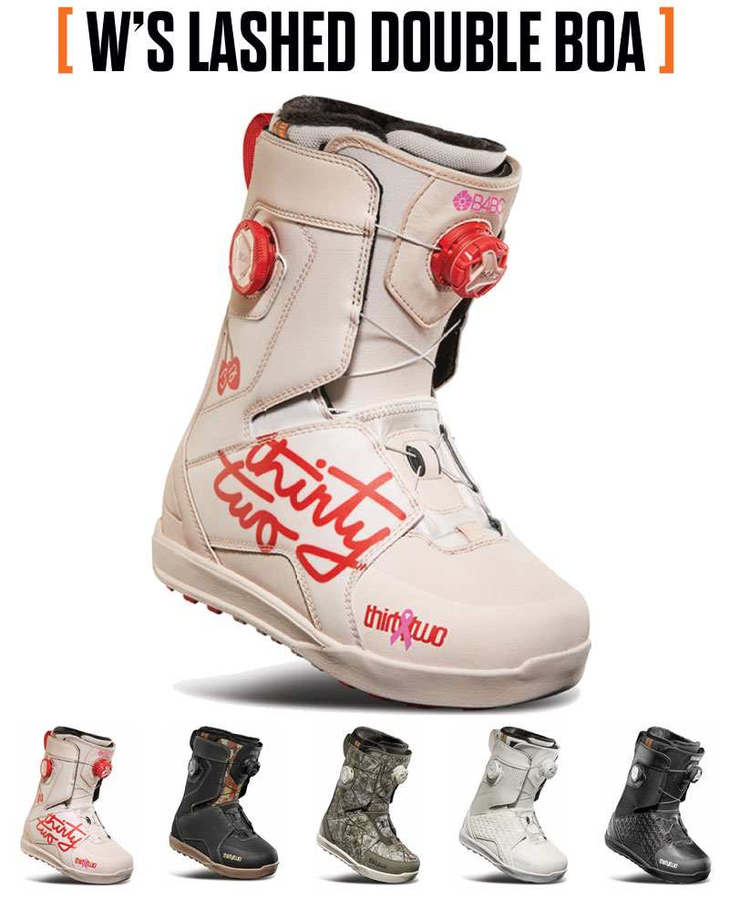 スノーボード 　ブーツ thirtytwo 　25 ダブルボア サーティーツー thirtytwo 25-26 THIRTYTWO/サーティーツー W,s LASHED BOA