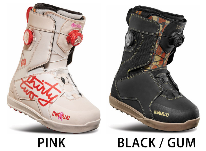 サーティーツー32 LASHED DOUALE BOAレディースブーツ24.0 WOMEN'S LASHED DOUBLE BOA® SNOWBOARD BOOTS - ThirtyTwo US