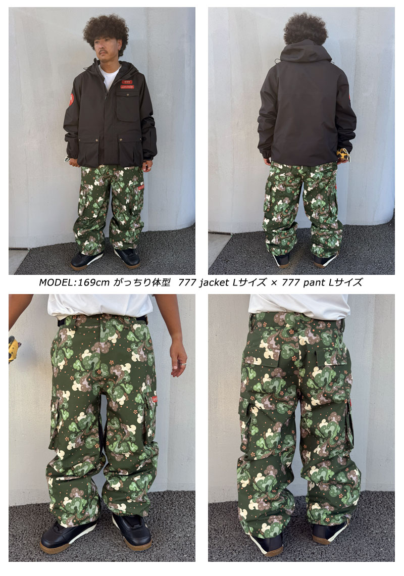 NOMADIK（ノマディック） 25-26 NOMADIK/ノマディック 777 pant メンズ