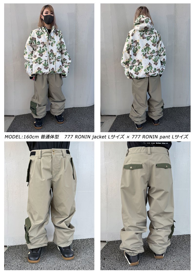NOMADIK 777 パンツ XL BEIGE NOMADIK 777 パンツ XL BEIGE 777 SNOW PNT | NOMADIK STORE