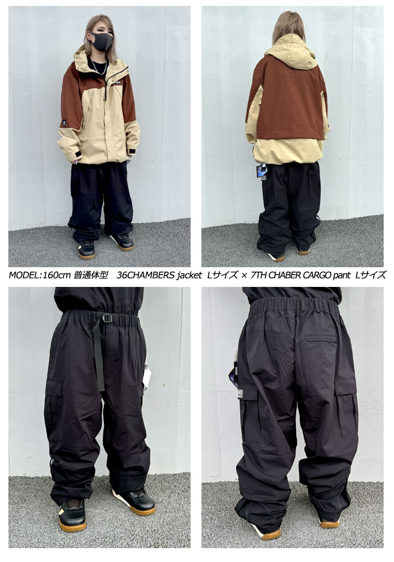 25-26 REPUBLIC&CO/リパブリック 7TH CHAMBERS CARGO pant 着用