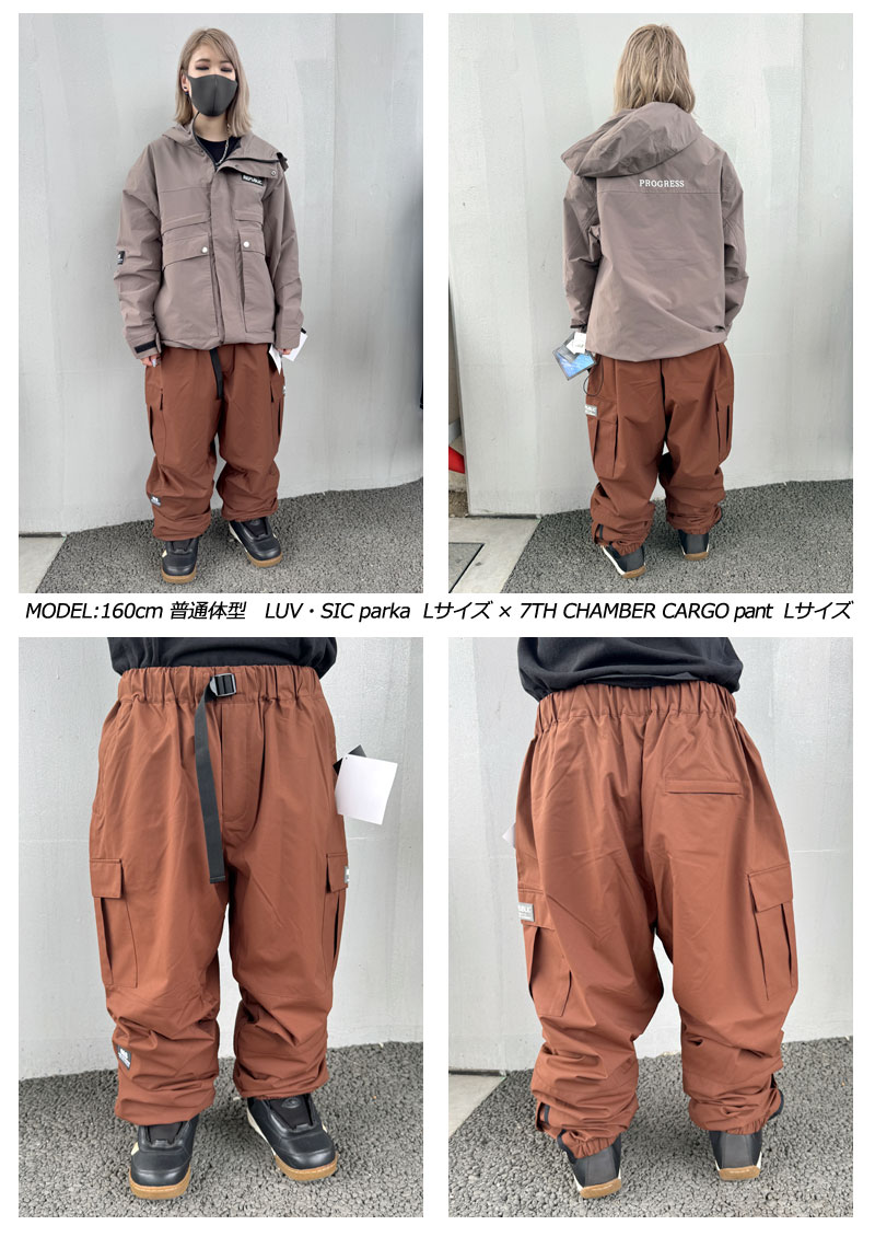 25-26 REPUBLIC&CO/リパブリック 7TH CHAMBERS CARGO pant 着用