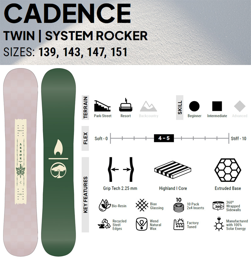 25-26 ARBOR/アーバー CADENCE ケイデンス レディース パーク