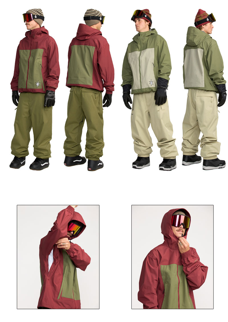 VOLCOM（ボルコム） 25-26 VOLCOM/ボルコム ARTHUR 3L jacket メンズ