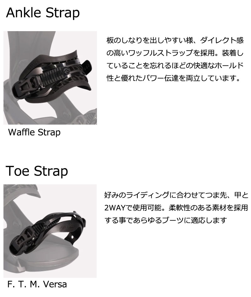 25-26 SLY/スライ β ベータ メンズ レディース ビンディング