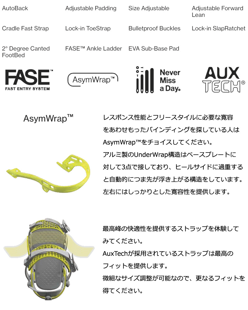 未使用　Bataleon バインディング　Donna Sサイズ　バタレオン 早期予約] 25-26 Bataleon バタレオン ビンディング Blaster AW