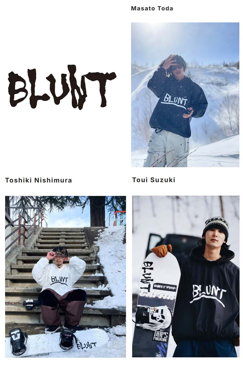 25-26 BLUNT/ブラント CITY jacket 戸田真人 メンズ レディース 防水