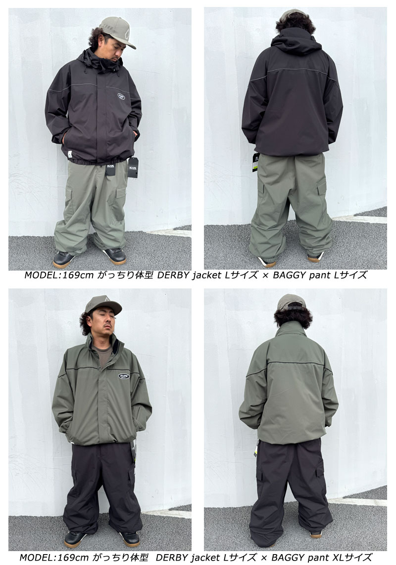 SCAPE エスケープ スノーボードウェア　 レディース　L size 25-26 SCAPE/エスケープ DERBY jacket 着用説明動画 メンズ レディース