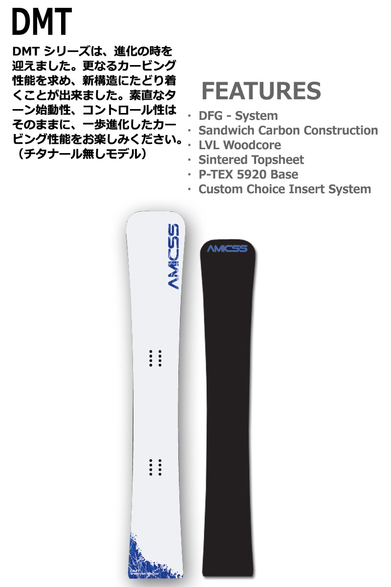 25-26 AMICSS/アミックス DMT ディーエムティー メンズ アルペン 国産