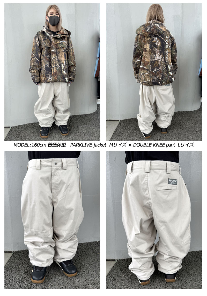 25-26 REPUBLIC&CO/リパブリック DOUBLE KNEE pant 着用説明動画